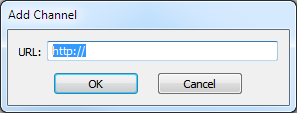 DLG_AddChannel dialog