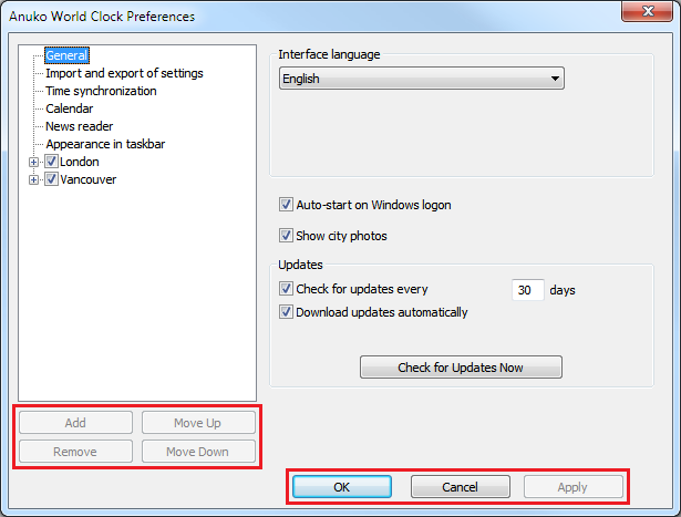 DLG_Prefs dialog