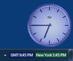 Desktop clock - Quartz skin