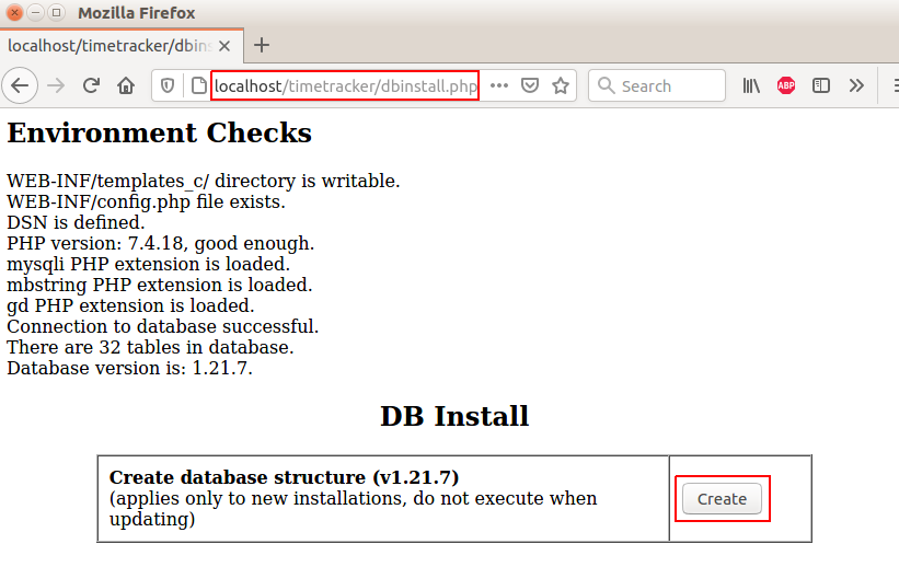 Creating database structure for Time Tracker