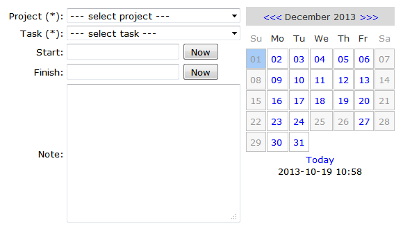 Time Tracker showing modified holidays in December taken from localization files in versions before 1.19.4.4996 