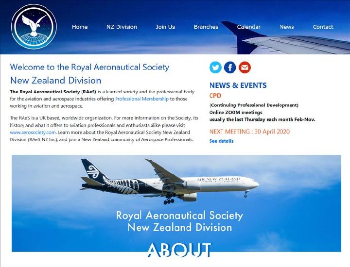 The Royal Aeronautical Society NZ Division