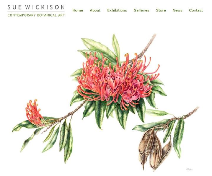 Sue Wickison - Contemporary Botanical Art